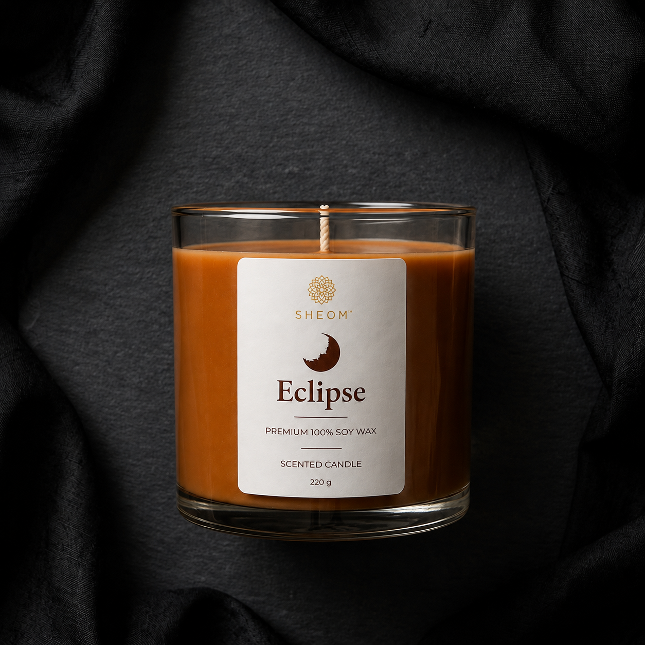 Ember – Amber, Vanilla, Sandalwood & Tonka Bean Scented Candle