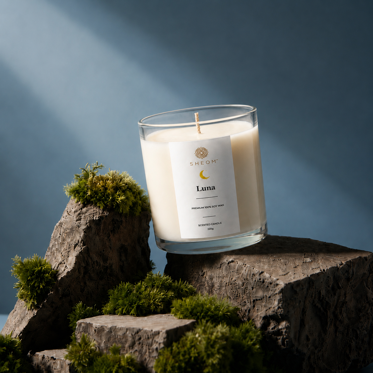 Luna – Neroli, Bergamot, Jasmine & Musk Scented Candle